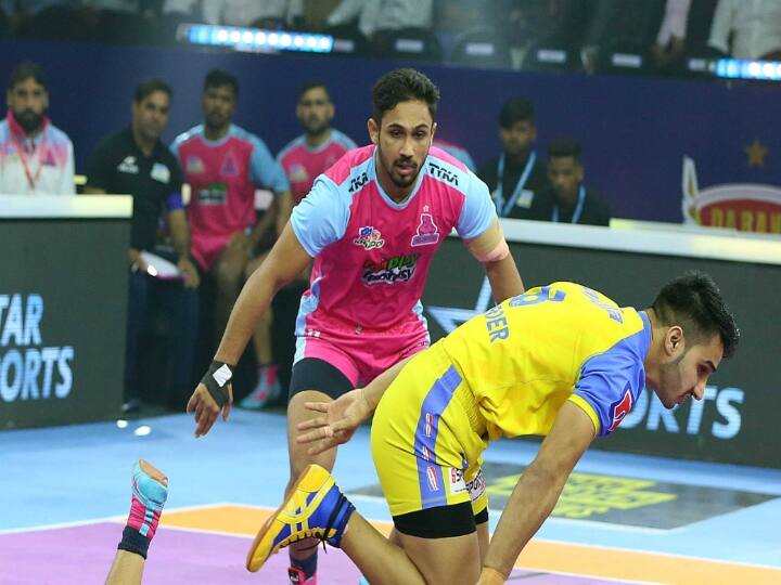 Jaipur Pink Panthers vs Tamil Thalaivas Head to Head Records Stats know here PKL Tamil Thalaivas: ஜெய்ப்பூர் பிங்க் பாந்தர்ஸ் - தமிழ் தலைவாஸ் இடையே இதுவரை ஆதிக்கம் செலுத்தியது யார்?