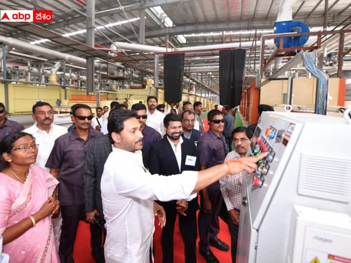 Kadapa News AP CM YS Jagan Inaugurates Century Industry At Gopavaram YS Jagan Kadapa Tour: బద్వేల్ లో సెంచురీ పరిశ్రమ ప్రారంభించిన సీఎం జగన్- 2,266 మందికి ఉపాధి, వేల రైతులకు లబ్ధి