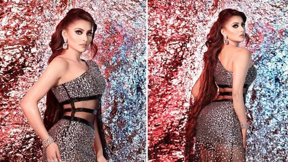 Urvashi Rautela : સ્ટાઈલિશ આઉટફિટમાં જોવા મળી ઉર્વશી રૌતેલા, ફ્લોન્ટ કર્યું બોલ્ડ ફિગર 