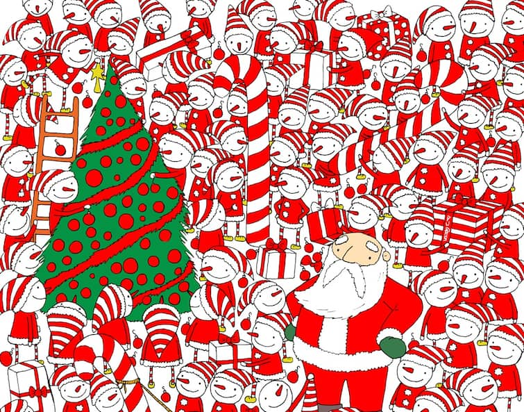 Brain Teaser Can You Able To Spot Christmas Hat Among snow men Tamil Puzzles Brain Teaser: பனி மனிதன் மறைத்து வைத்திருக்கும் தொப்பி: 10 நொடியில் கண்டுபிடிக்க முடியுமா?