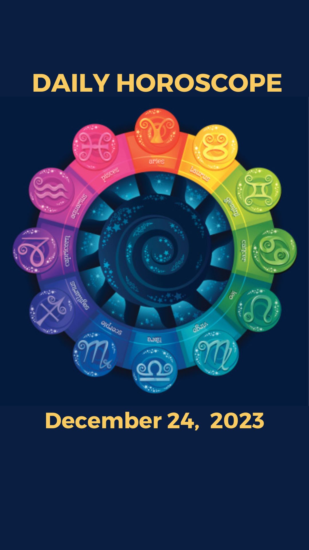 Daily Horoscope Dec 24 Astrological Forecast For Sunday