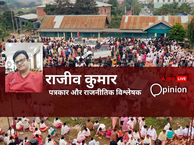 Manipur violence mass cremation of 87 dead bodies after 7 months who is responsible Opinion: मणिपुर को लेकर सुलगते सवाल, सात महीने बाद शवों का सामूहिक अंतिम संस्कार, कौन हैं ज़िम्मेदार