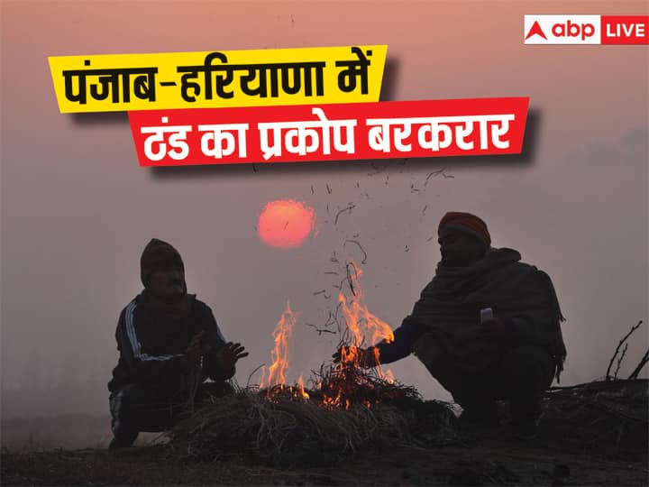 Haryana Punjab Cold Wave: पंजाब और हरियाणा में शनिवार को ठंड का प्रकोप बरकरार रहा और छह डिग्री सेल्सियस न्यूनतम तापमान के साथ बठिंडा सबसे ठंडा स्थान रहा.