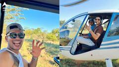 সিংহের সঙ্গে সেলফি শুভমনের, গুজরাত টাইটান্স লিখল 'শের গিল'