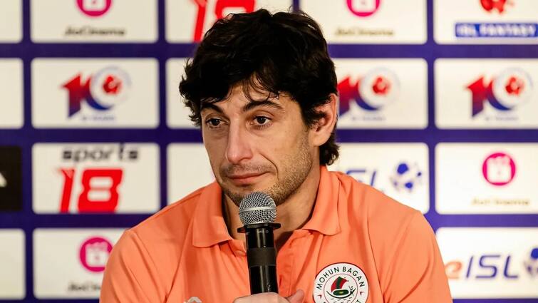 what mb coach Juan Ferrando says after Mohun Bagan Lose Match get to know ISL 2023: চোট-আঘাত, কার্ড সমস্যাকেই গোয়ার বিরুদ্ধে হারের কারণ হিসেবে তুলে ধরলেন ফেরান্দো