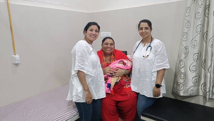 मराठवाड्यातील सर्वात वजनदार महिलेची ही दुसरी प्रसूती समजली जात आहे.