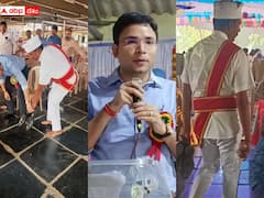 అటెండర్‌తో బూట్లు మోయించిన కలెక్టర్, ఫొటోలు వైరల్! నెటిజన్లు ఫైర్