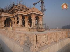 Ram Mandir निर्माण की नई तस्वीरें आईं सामने, यहां देखें कितना काम हुआ पूरा, कितना है बाकी