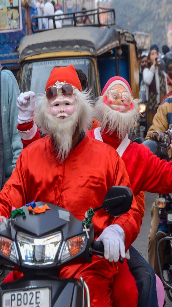 देशभरात ख्रिसमस सेलिब्रेशनची धूम!