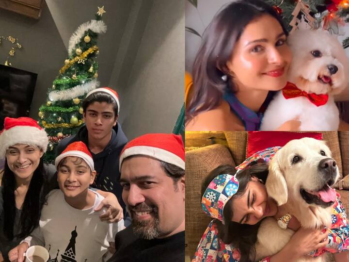 Celebs Christmas Celebration: இந்திய திரையுலகில் ஜொலிக்கும் நடிகைகளின் கிறிஸ்துமஸ் கொண்டாட்ட புகைப்படங்களை இங்கே பார்க்கலாம்.