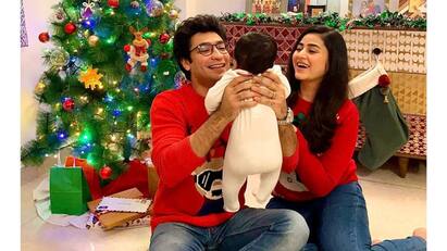 Gourav-Riddhima: Actor Gourav Chakraborty and Actress Riddhima Ghosh celebrated Christmas with Vedh Gourav-Riddhima: পরিবারে এসেছে ছোট্ট সান্তা.. গৌরব-ঋদ্ধিমার ক্রিসমাস জমজমাট