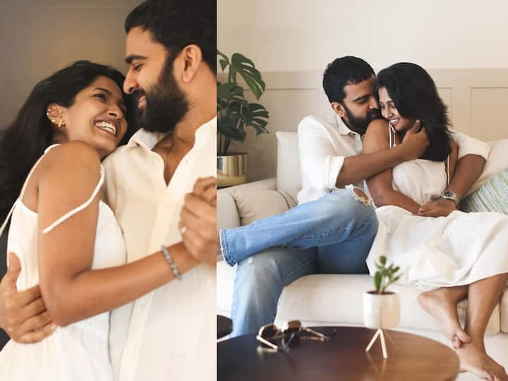 Ashok Selvan - Keerthi Pandian : ரசிகர்களுக்கு கிறிஸ்துமஸ் வாழ்த்துக்களை தெரிவித்த அசோக் செல்வன் - கீர்த்தி பாண்டியன் புதுமண ஜோடி.