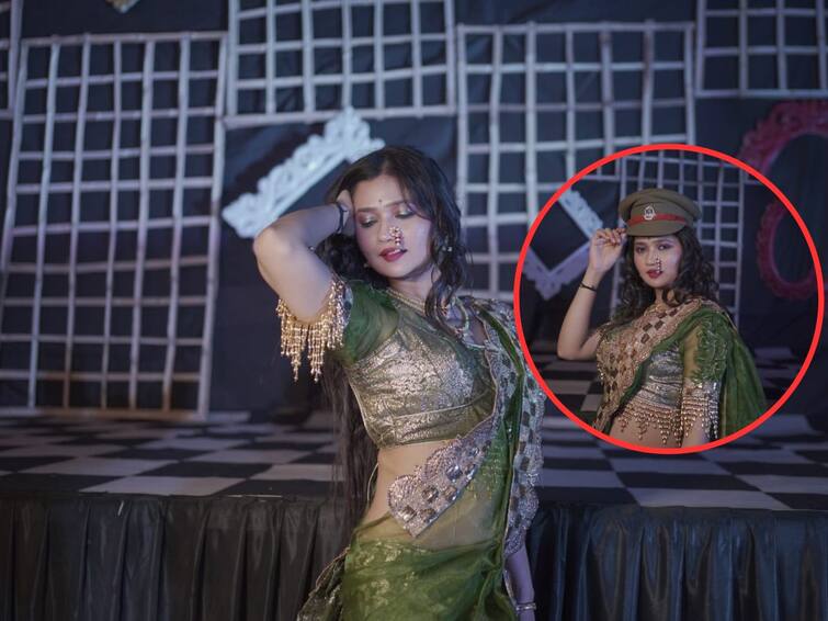 Gautami Patil New Song Cheez Lai Kadak Video Song Maharashtra Dancer Actress Gautami Patil Kunal Masal Vaishali Samant Song Vido Viral Social Media Entertainment Latest Update Gautami Patil : गौतमी पाटील बनली पोलीस ऑफिसर? म्हणतेय,