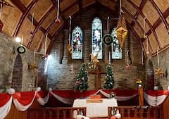 Christmas Celebrated With Religious Fervour At Winter Wonderland Gulmarg. IN PICS