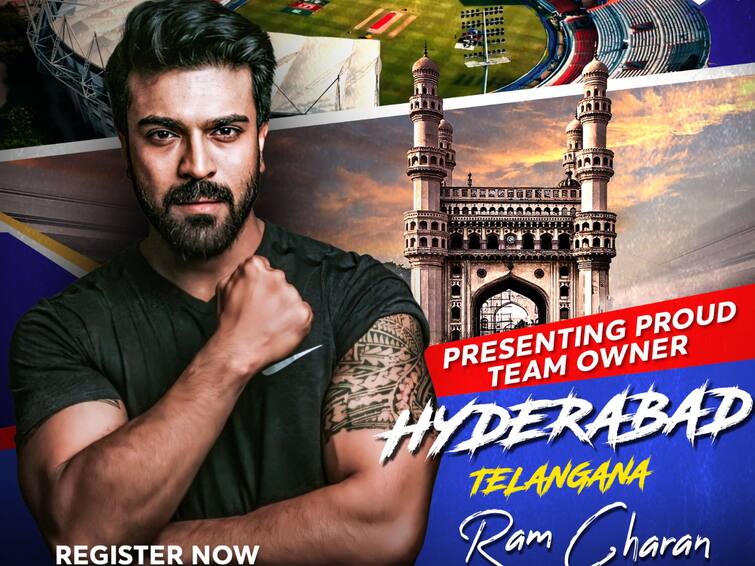 Ram Charan buys Hyderabad Team of Indian Street Premier League Ram Charan: క్రికెట్‌ లీగ్‌లోకి రామ్‌చరణ్‌ , హైదరాబాద్‌ జట్టు కొనుగోలు