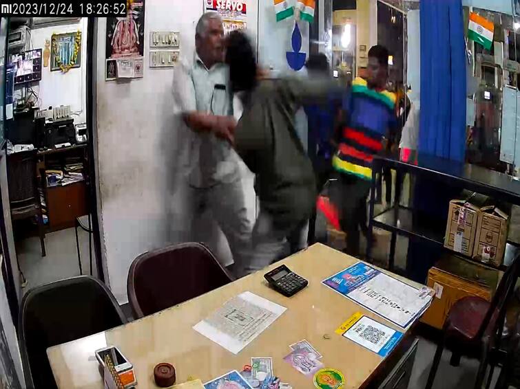 Tiruvannamalai Crime News Manager Thrashed For Asking Money For Petrol - TNN Crime:பெட்ரோலுக்கு பணம் கேட்ட  மேலாளருக்கு வெட்டு - திருவண்ணாமலையில் பரபரப்பு