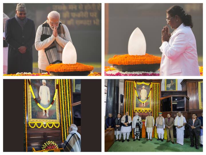 President Droupadi Murmu, PM Narendra Modi and other leaders paid tribute to Atal Bihari Vajpayee and Pandit Madan Mohan Malaviya on their birth anniversary.