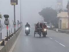 वाराणसी में शीतलहर और कोहरे की डबल मार, 50 मीटर तक विजिबिलिटी, अगले दो दिनों में बढ़ेगी सर्दी