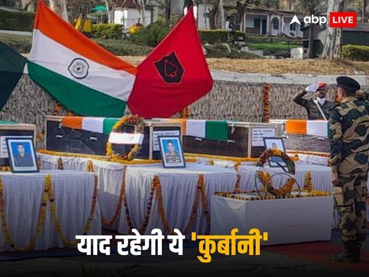 At least 31 soldiers of Indian army martyrs in various encounters in Jammu and Kashmir this year जम्मू कश्मीर में इस साल आतंकियों से लोहा लेते 31 जवानों ने दी शहादत, पुंछ-राजौरी में 6 एनकाउंटर में 21 सैनिकों की गई जान