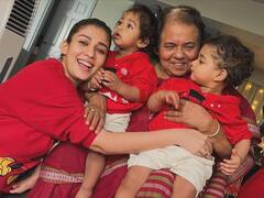 Nayantara Family Photos : భర్త, పిల్లలతో కలిసి క్రిస్మస్ వేడుకలు చేసుకున్న నయనతార