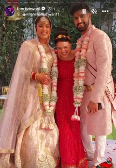 Tanuj Virwani Wedding: रति अग्निहोत्री के बेटे तनुज विरवानी ने गर्लफ्रेंड तान्या संग रचाई शादी, यहां देखिए ग्रैंड वेडिंग की Inside तस्वीरें