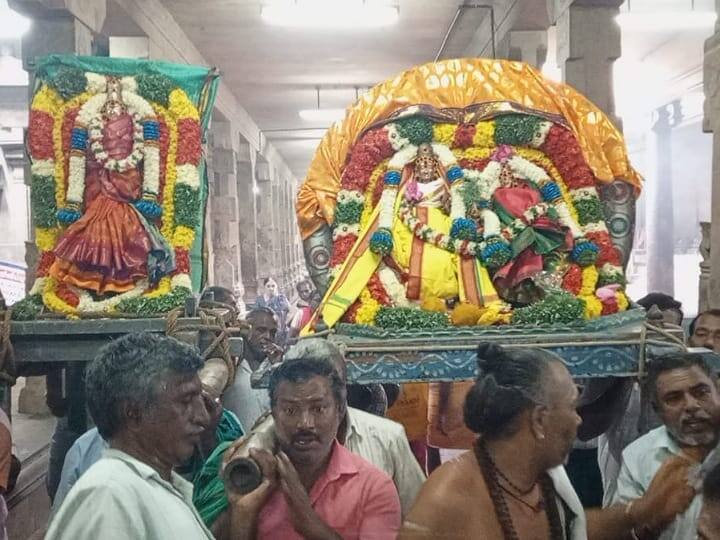 Thirukalyana Vaibhavam for Swami at Sri Kalyana Pasupadeeswarar Temple in karur - TNN ஸ்ரீ கல்யாண பசுபதீஸ்வரர் ஆலய ஆருத்ரா தரிசன விழா; சுவாமிக்கு திருக்கல்யாண வைபவம்