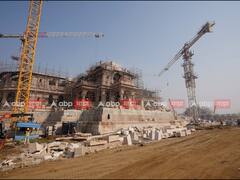 Ram Mandir Exclusive Photo : राम मंदिराचे मुख्य मंडप आणि गर्भगृहातले फोटो 'एबीपी माझा'वर, पाहा मंदिराच्या आतील पहिली झलक