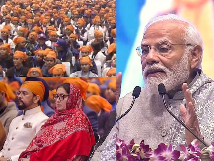PM Narendra Modi said his government has a clear vision and roadmap to fulfill the unlimited dreams of India's youngsters, irrespective of the region and society they were born in.
