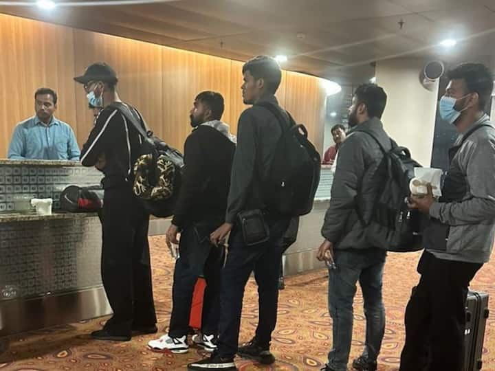 A charter plane, with most Indians onboard, bound for Nicaragua from Dubai in the United Arab Emirates was grounded in France over suspicion of human trafficking.