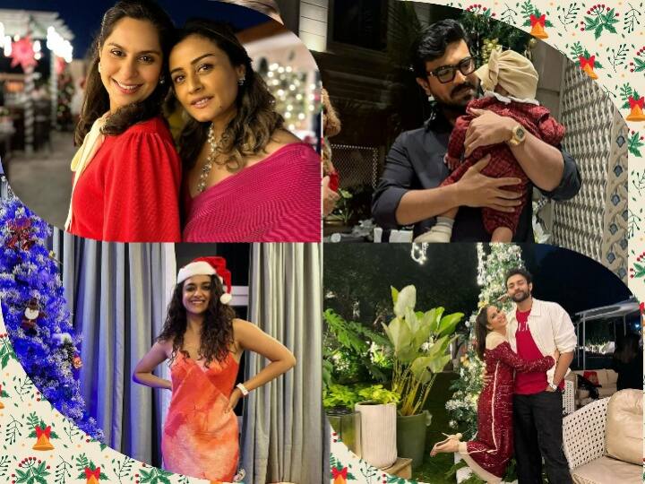 South Stars Christmas 2023 Celebration Pics: बीत दिन पूरे देश में क्रिसमस की धूम मची रही. साउथ सितारों ने भी अपनी फैमिली संग त्योहार का जश्न मनाया. नीचे देखिए उनके सेलिब्रेशन की तस्वीरें........