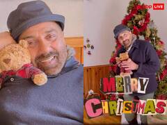 भाई बॉबी के गाने पर सनी देओल ने फेवरेट टेडी बियर के साथ किया डांस, फैंस बोले- 'क्यूटनेस ओवरलोडेड'