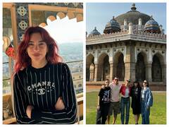Dua Lipa Visits Humayun's Tomb, Bangla Sahib Gurdwara In Delhi With Family - See Pics