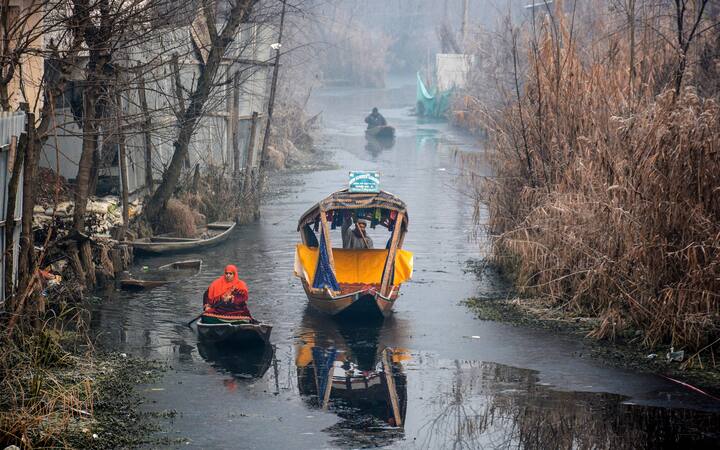 वहीं लद्दाख क्षेत्र के लेह शहर में रात का न्यूनतम तापमान शून्य से 6.7 डिग्री नीचे और कारगिल में शून्य से 8.1 डिग्री नीचे रहा. फाइल फोटो