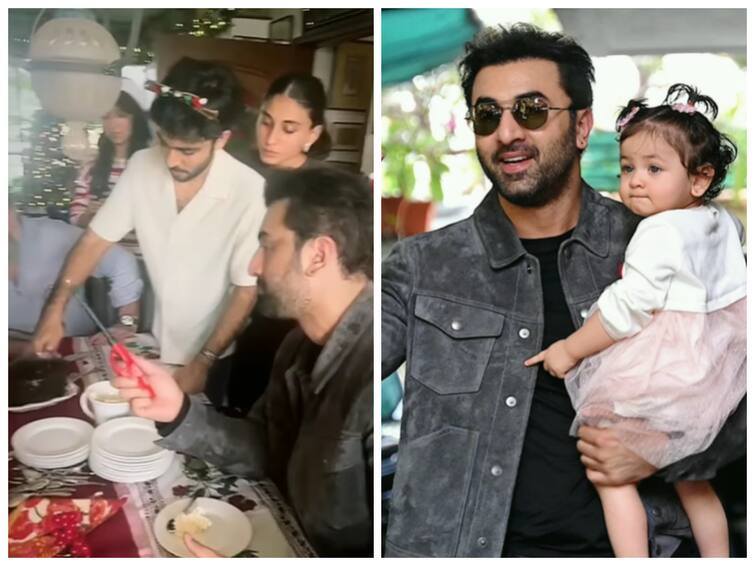 Ranbir Kapoor Lights Up A Christmas Cake During Kapoor family’s annual Christmas lunch Saying 'Jai Mata Di', Video Inside Ranbir Kapoor Lights Up A Christmas Cake And Makes Everyone Laugh Saying 'Jai Mata Di', Video Inside