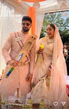 Tanuj Virwani Wedding: रति अग्निहोत्री के बेटे तनुज विरवानी ने गर्लफ्रेंड तान्या संग रचाई शादी, यहां देखिए ग्रैंड वेडिंग की Inside तस्वीरें