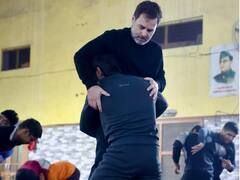 Rahul Gandhi Haryana Visit: अचानक हरियाणा के झज्जर पहुंचे राहुल गांधी, मूली देकर हुआ स्वागत, पहलवानों से की मुलाकात