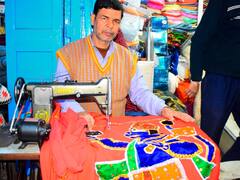 झारखंड: राम मंदिर के लिए गुलाम जिलानी ने तैयार किया 40 फुट लंबा ध्वज, अयोध्या जाने की जताई इच्छा