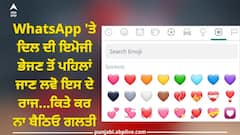 Heart emojis mean: ਵ੍ਹੱਟਸਐਪ 'ਤੇ ਦਿਲ ਦੀ ਇਮੋਜੀ ਭੇਜਣ ਤੋਂ ਪਹਿਲਾਂ ਜਾਣ ਲਵੋ ਇਸ ਦੇ ਰਾਜ...ਕਿਤੇ ਕਰ ਨਾ ਬੈਠਿਓ ਗਲਤੀ