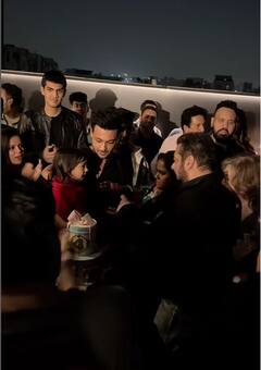 Inside Salman Khan's Birthday Bash: Actor Cuts Cake With Niece Ayat, Clicks Pics With Bobby Deol