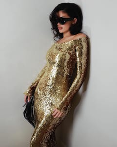 Kylie Jenner Shines Bright In A Quirky Balenciaga Dress - SEE PICS