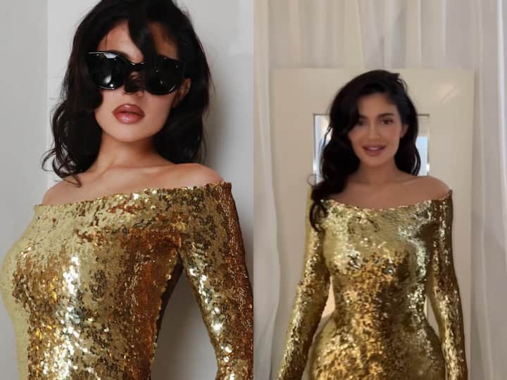 Kylie Jenner has won a slew of fans because of her fashion choices and beauty lessons. Check out her latest look from the Christmas celebration.