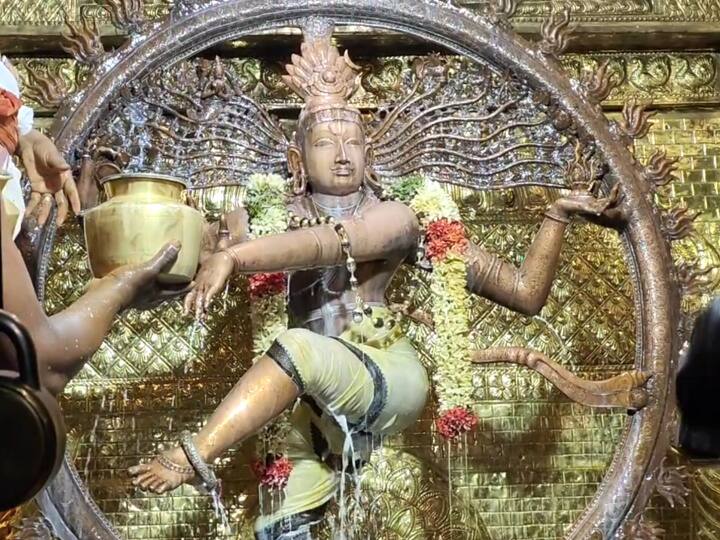 உலகில் மிக உயரமான நர்த்தன சுந்தர நடராஜர் சிலைக்கு ஆருத்ரா தரிசனம்!
