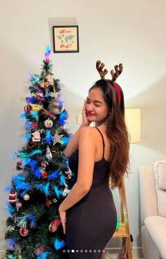 Anushka Sen: ਅਨੁਸ਼ਕਾ ਸੇਨ ਨੇ ਬਲੈਕ ਡਰੈੱਸ 'ਚ ਮਚਾਈ ਤਬਾਹੀ, ਦੇਖੋ ਬੇਹੱਦ ਹੌਟ ਤਸਵੀਰਾਂ