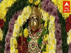 மார்கழி மாத பௌர்ணமி: ஊஞ்சல் சேவையில் அம்பாள் அவதாரத்தில் காட்சியளித்த தும்பவனத்தம்மன்