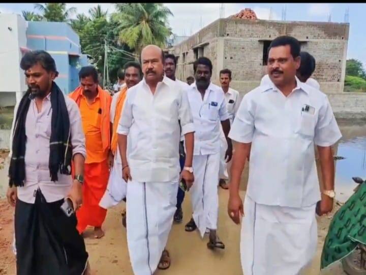 MLA Rajan Chellappa says who visited Madurai regarding the flood damage - TNN 
