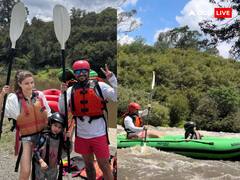 Soha Ali Khan Pics: बेटी इनाया संग एडवेंचर ट्रिप पर निकले सोहा-कुणाल, राफ्टिंग करते हुए शेयर की खूबसूरत तस्वीरें