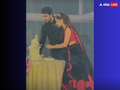 Shrenu Parekh Reception: वेडिंग रिसेप्शन में श्रेनु पारिख ने ब्लैक वैलवेट लहंगे में पति अक्षय संग की ट्वीनिंग, एक दूसरे पर प्यार लुटाता दिखा न्यूली वेड कपल, देखें तस्वीरें