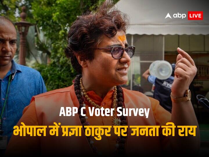 ABP Cvoter Lok Sabha Elections 2024 Opinion Poll BJP Pragya Thakur on Bhopal Seat Win or lose Public Survey ABP Cvoter Survey: सांसद प्रज्ञा ठाकुर के लिए मुश्किल खड़ी कर सकता है ये सर्वे, भोपाल लोकसभा सीट पर जनता की राय चौंकाने वाली
