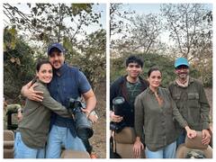 Dia Mirza Shares Photos From Her Trip To Gir National Park With Husband And Son