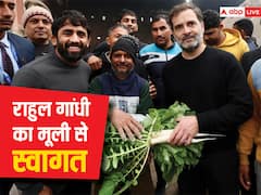 Rahul Gandhi Haryana Visit: अचानक हरियाणा के झज्जर पहुंचे राहुल गांधी, मूली देकर हुआ स्वागत, पहलवानों से की मुलाकात
